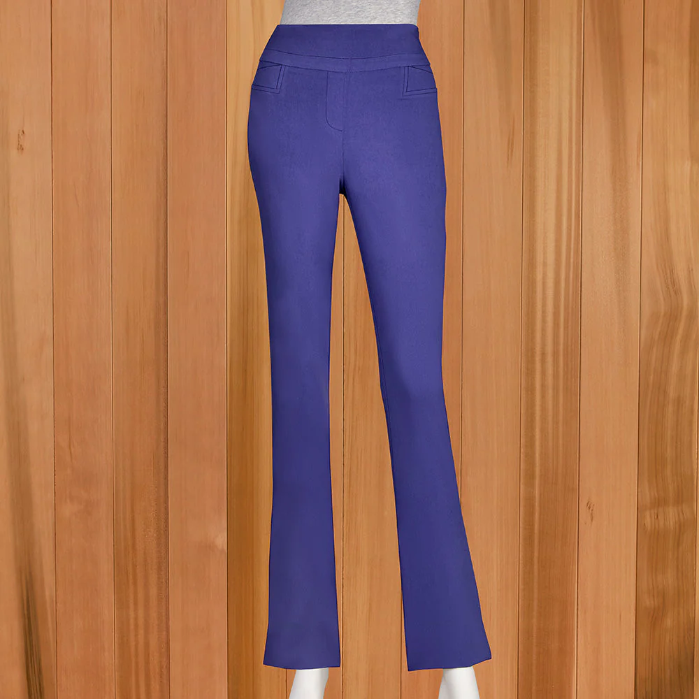 Renuar Women's Pull-On Cigarette Pants, Full Length - Image 4