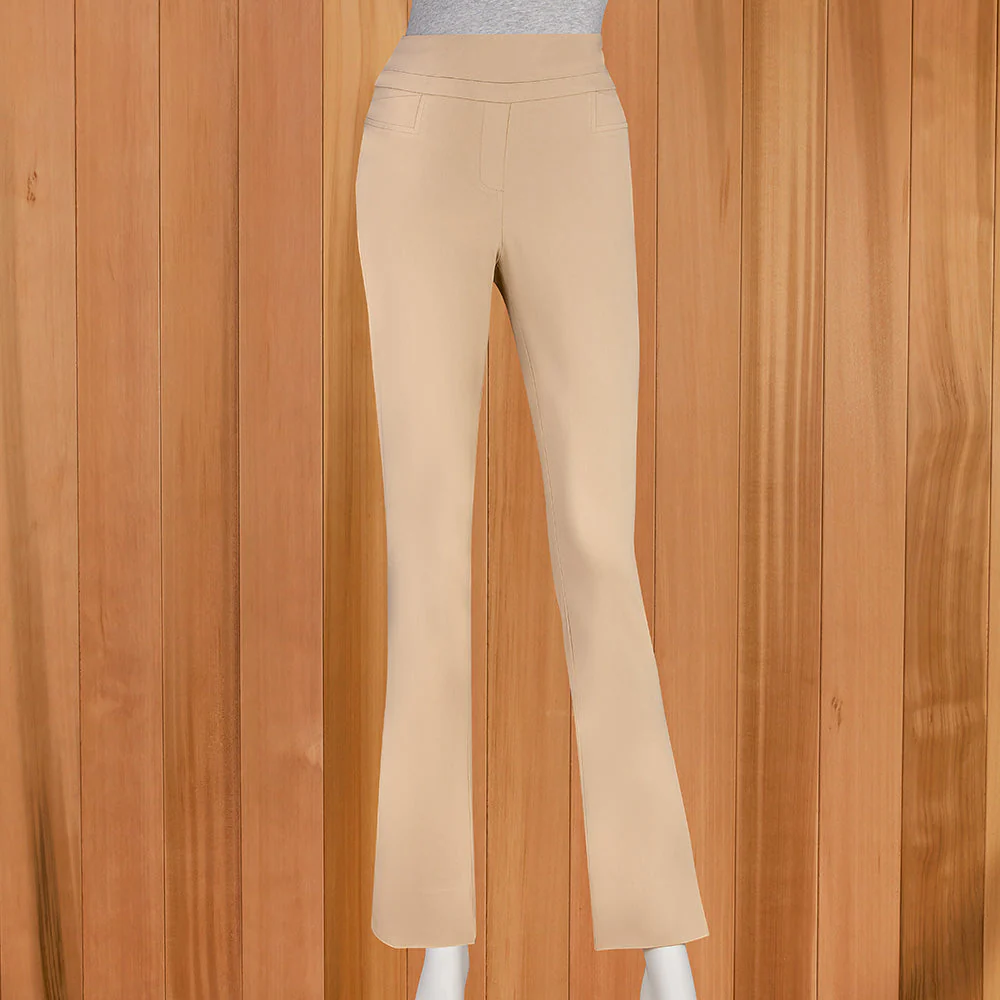 Renuar Women's Pull-On Cigarette Pants, Full Length - Image 7