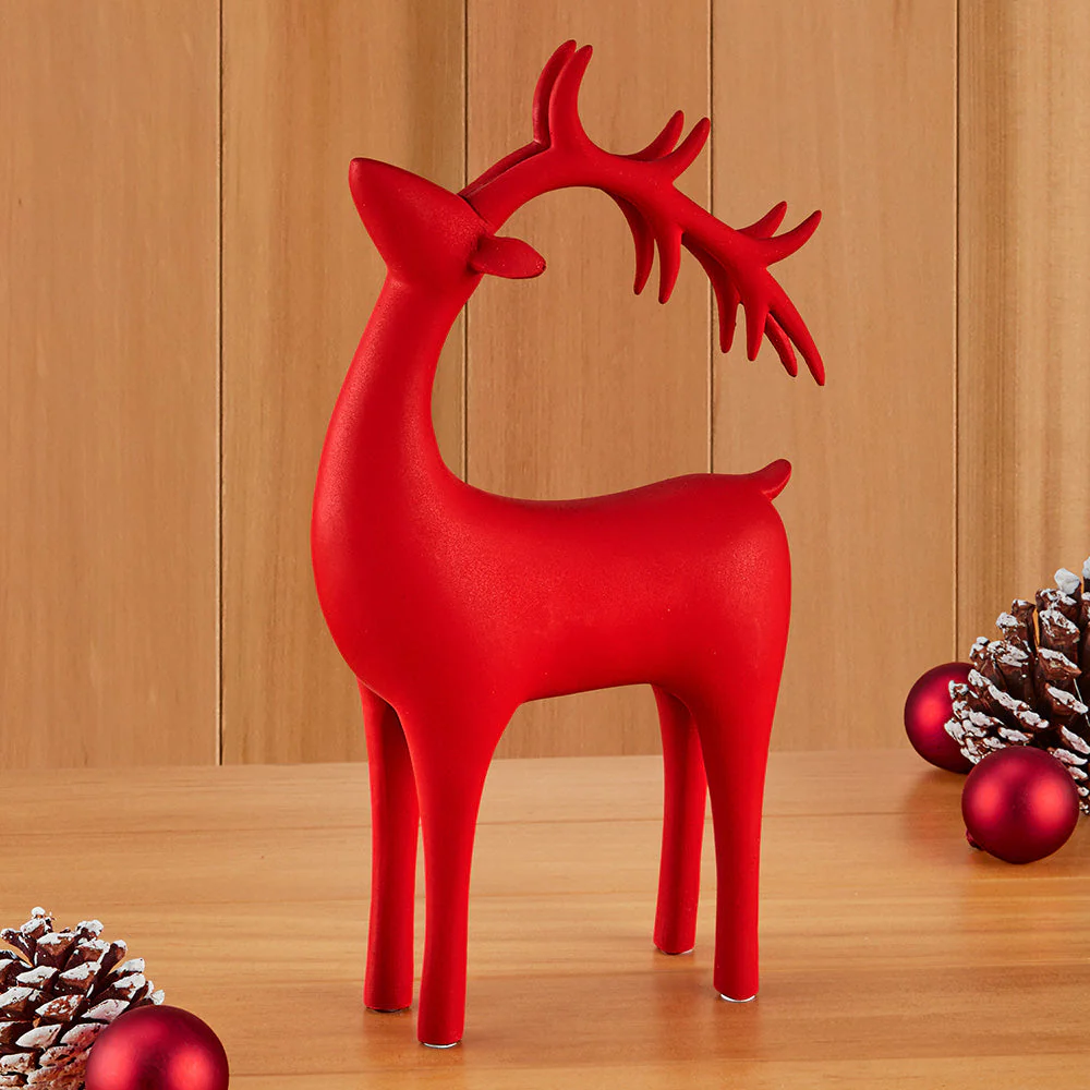 Resin Nordic Reindeer Figurines