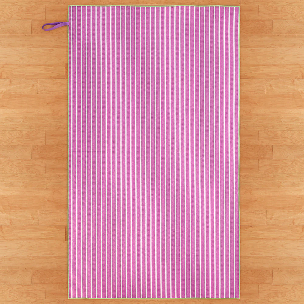 Reversible Microfiber Pool Towel, Lavender Breeze - Image 2