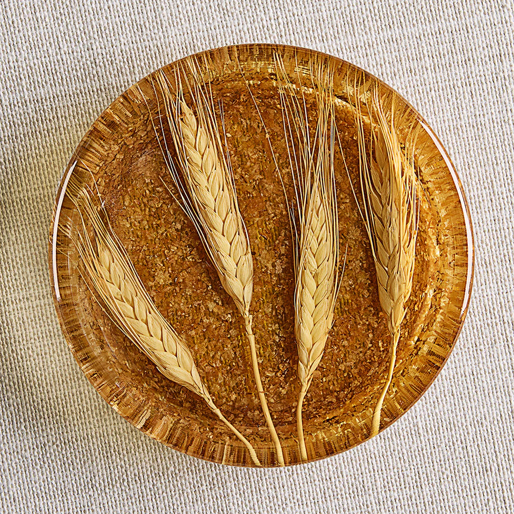 Riccardo Marzi Resin Bottle Coaster, Wheat - Image 3