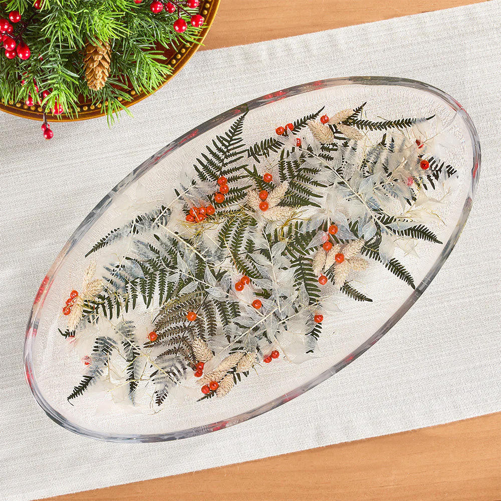Riccardo Marzi Resin Serveware, Christmas Platter - Image 2