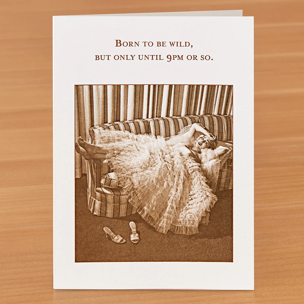 Shannon Martin Birthday Card, Born To Be Wild