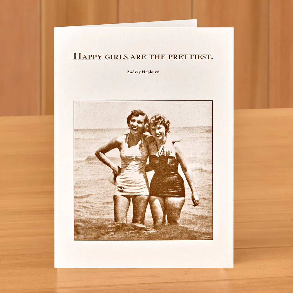 Shannon Martin Birthday Card, Happy Girls