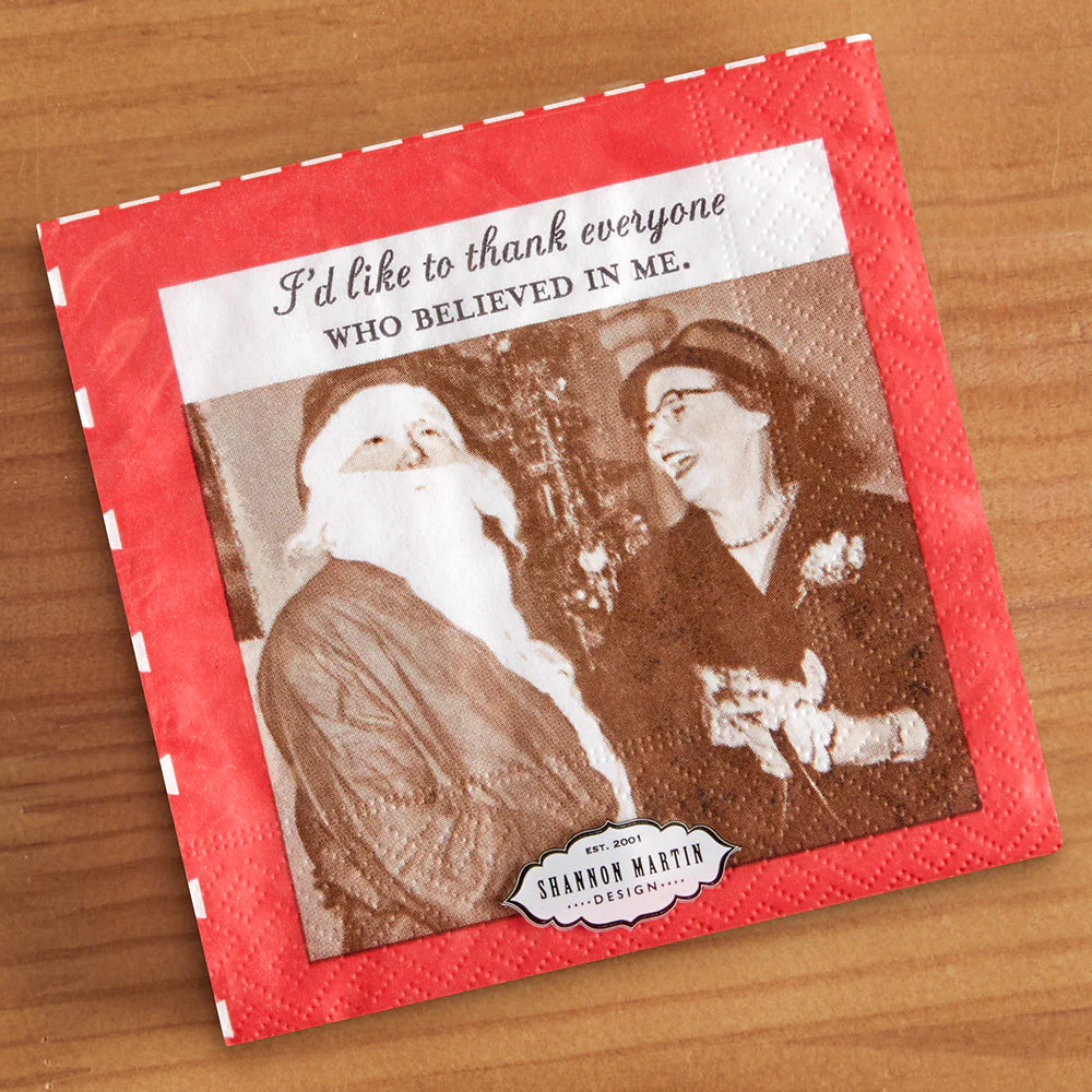 Shannon Martin Christmas Paper Cocktail Napkins - Image 4