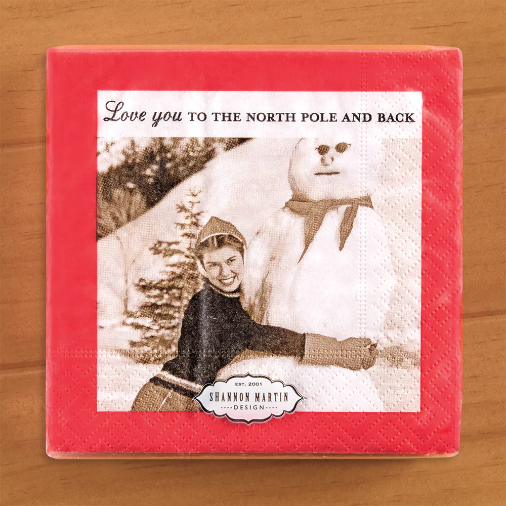 Shannon Martin Christmas Paper Cocktail Napkins - Image 6