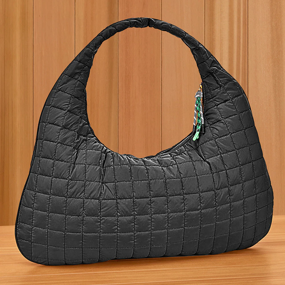 Shiraleah Ezra Quilted Hobo Bag - Image 2