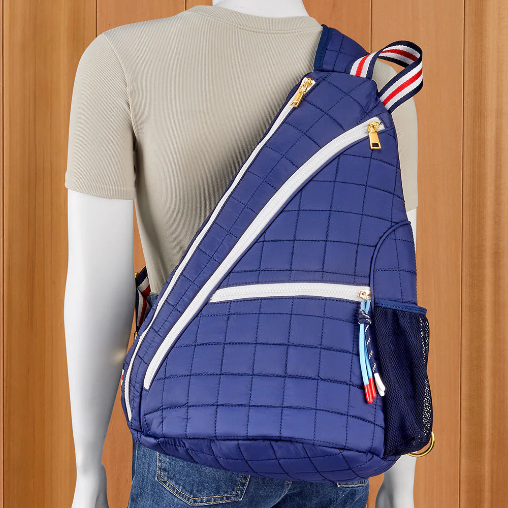 Shiraleah Ezra Quilted Sling Backpack - Image 4