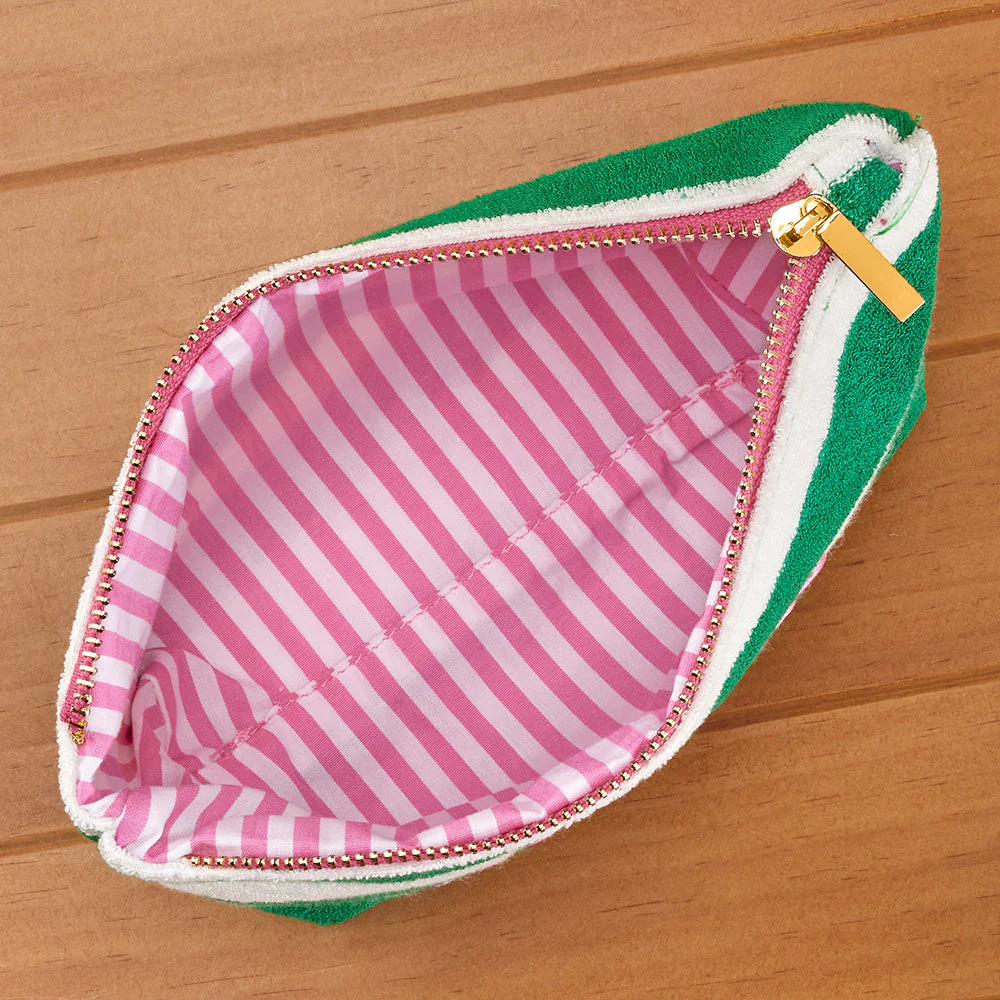Shiraleah Terry Pickleball Zip Pouch, Day Dinker - Image 2