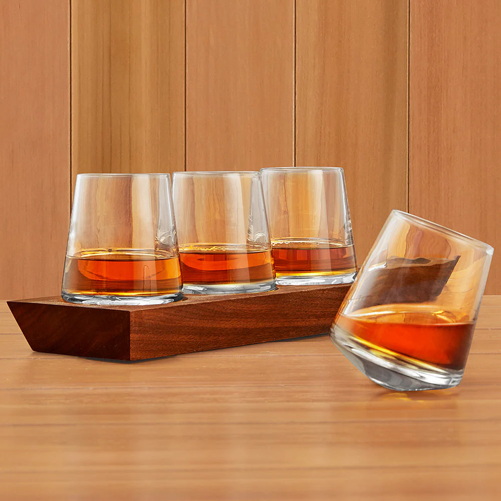 Simon Pearce Ludlow Handblown Whiskey Glass Set - Image 3