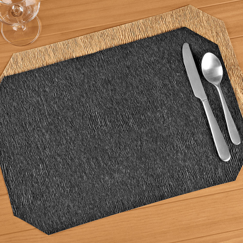 Skyros Designs "Peasant Mats" Reversible Wax-Coated Crinkled Paper Placemats - Image 10