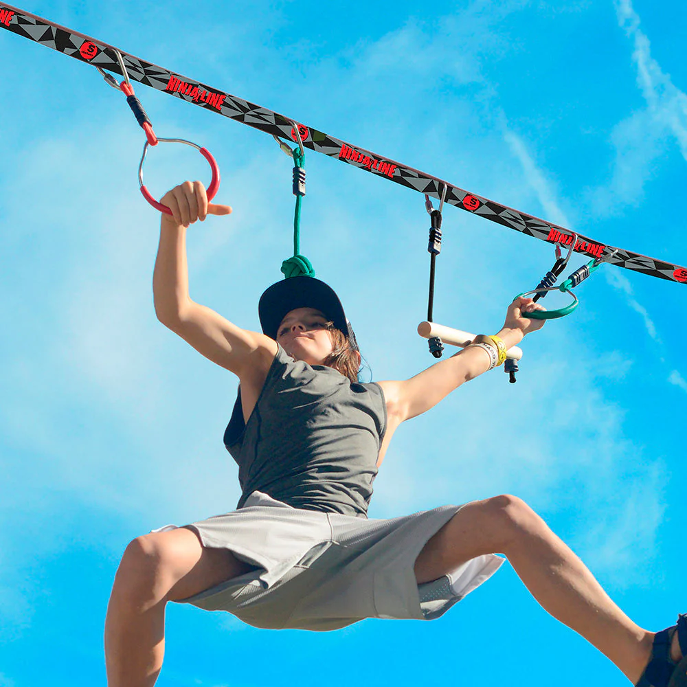 Slackers Ninjaline™ Backyard Obstacle Course Kit - Image 2