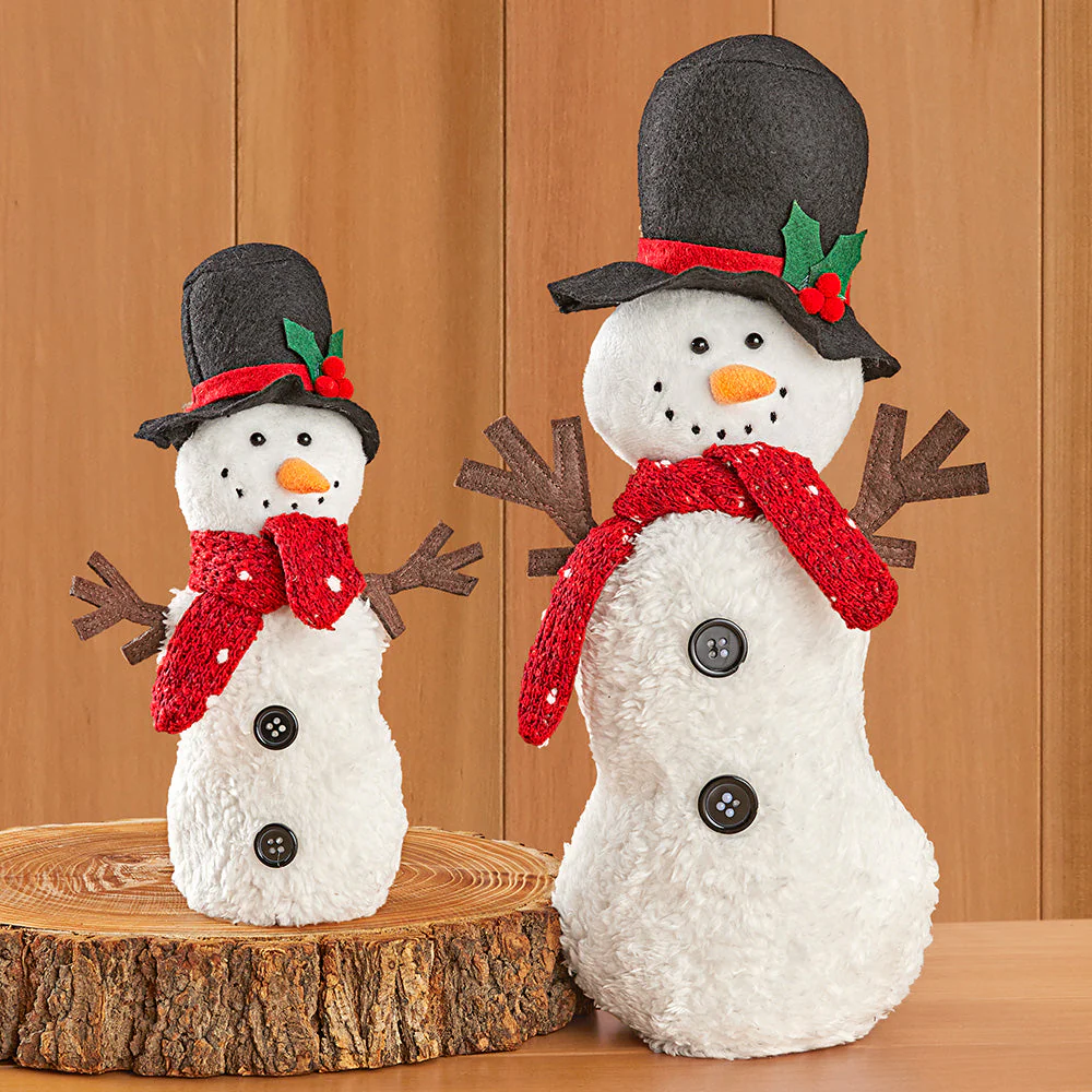 Snowman Sam Decorative Holiday Plush - Image 2