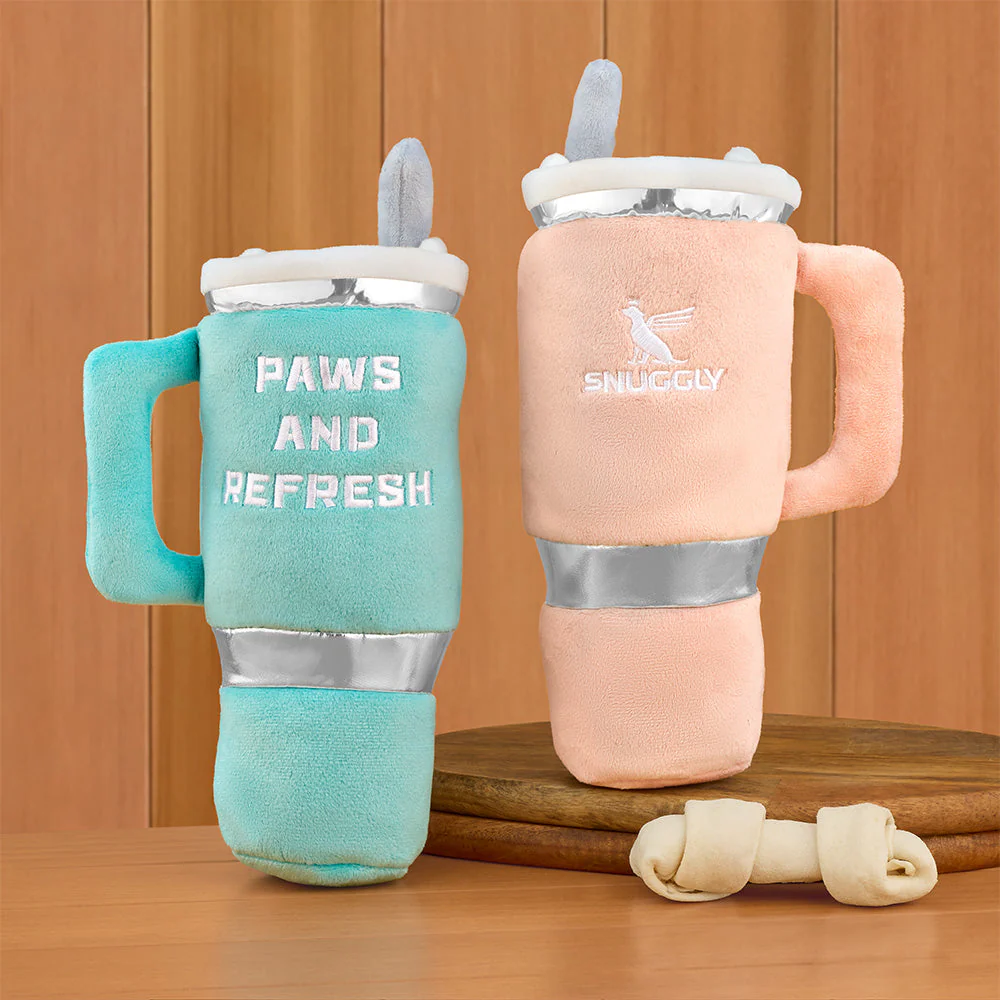 Snuggly Cup Stanley Tumbler Dog Toy