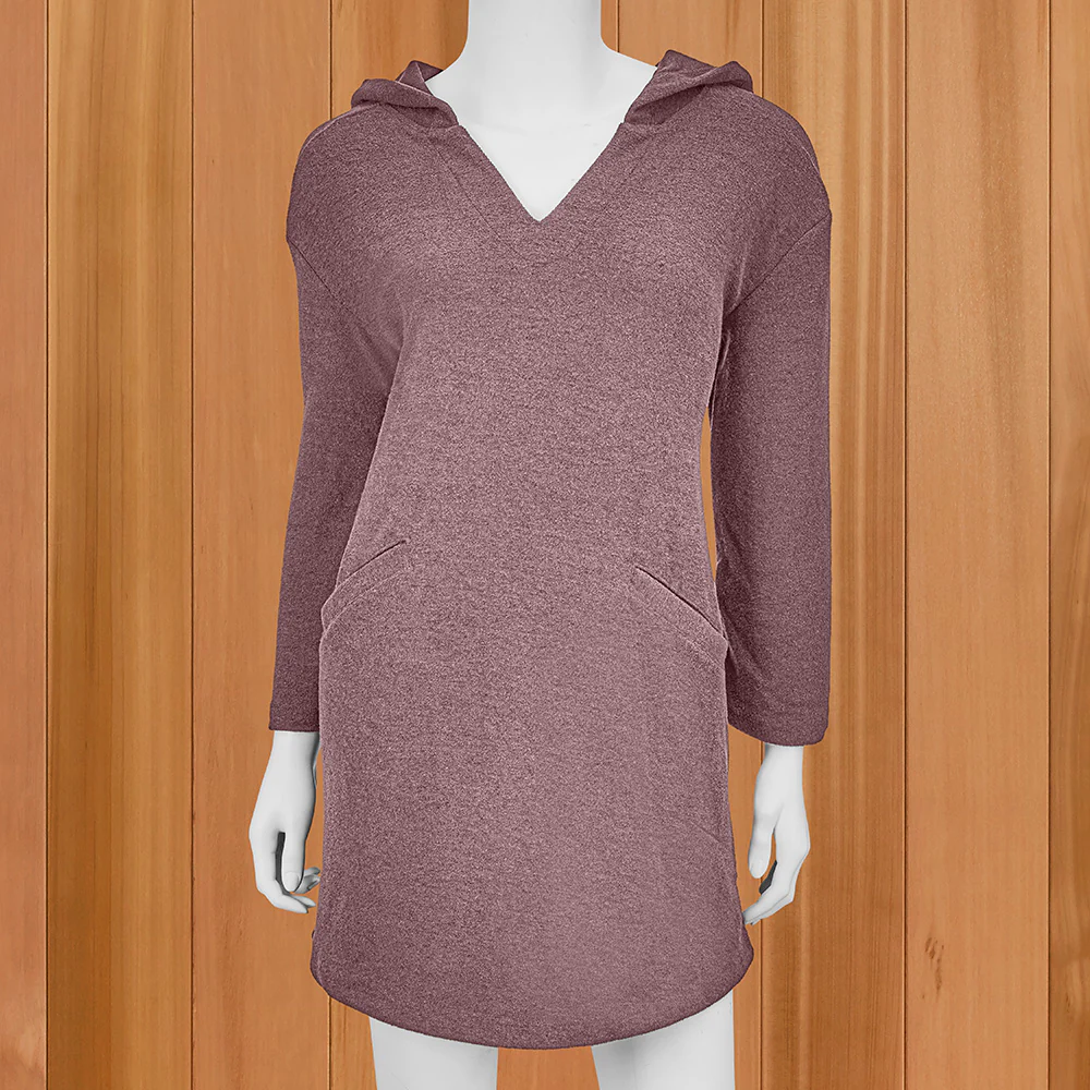 Softies Terry Hooded Lounger Dress Cover-Up - Image 2