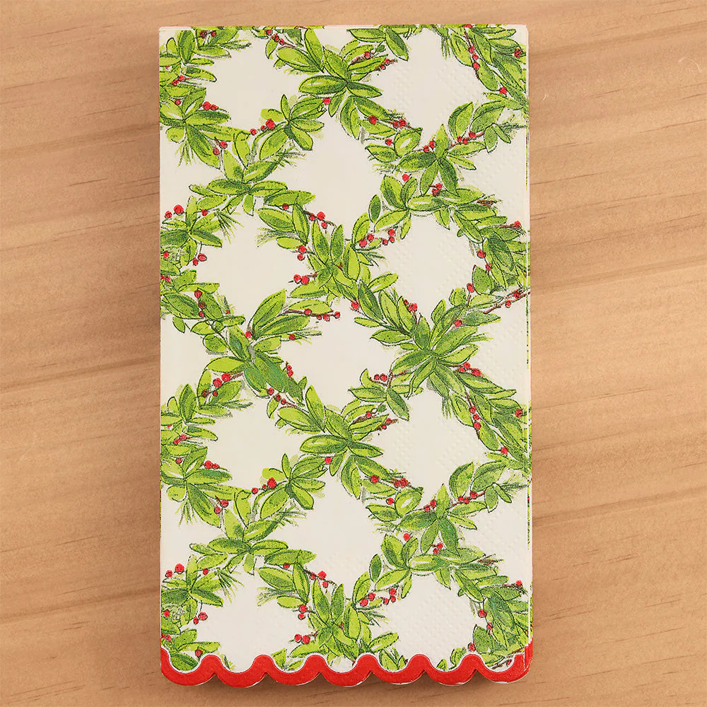 Sophistiplate Paper Plates and Napkins, Christmas Holly Berry - Image 6