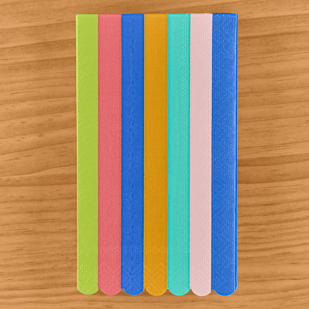 Sophistiplate Paper Plates and Napkins, Panoply Rainbow Sunshine - Image 6