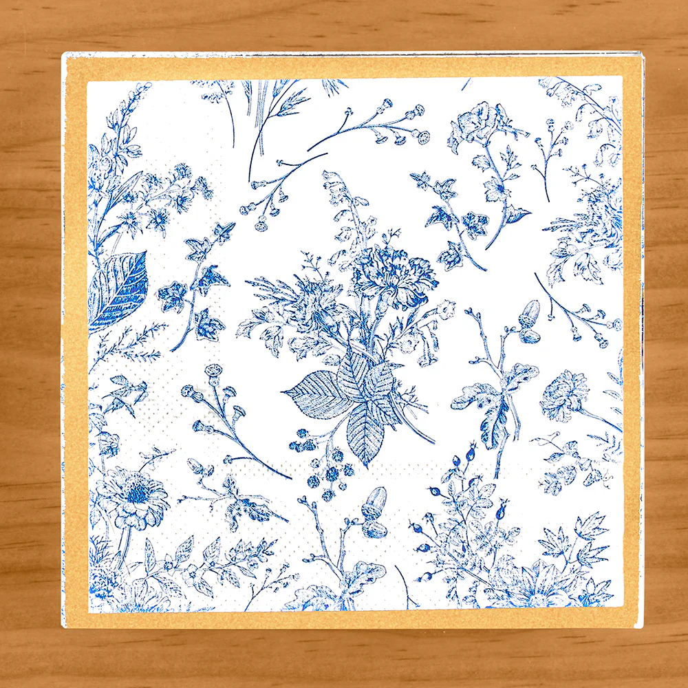 Sophistiplate Paper Plates and Napkins, Timeless Audubon Toile - Image 5