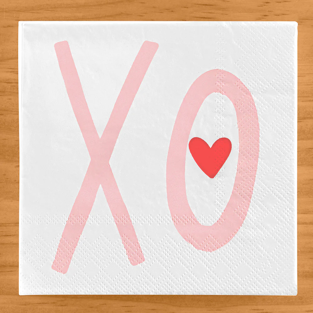 Sophistiplate Paper Plates and Napkins, XOXO - Image 5