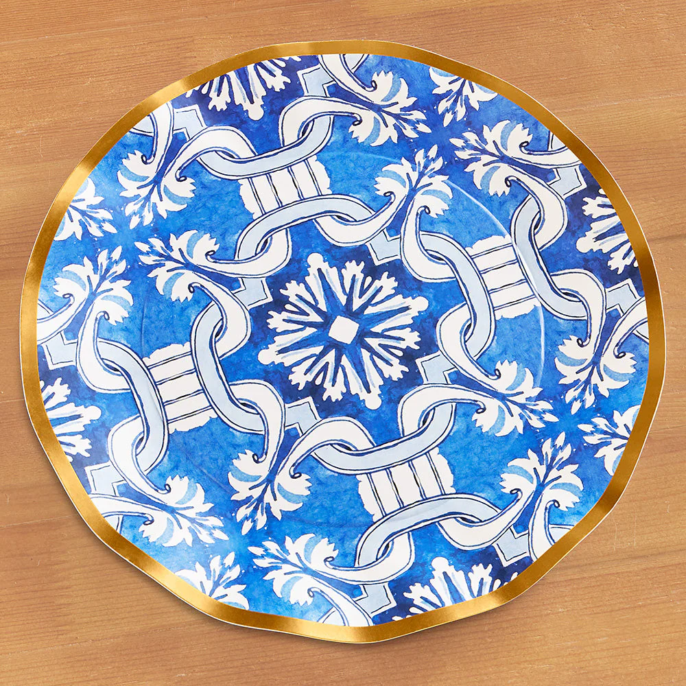 Sophistiplate Paper Plates & Bowls, Moroccan Nights - Image 3