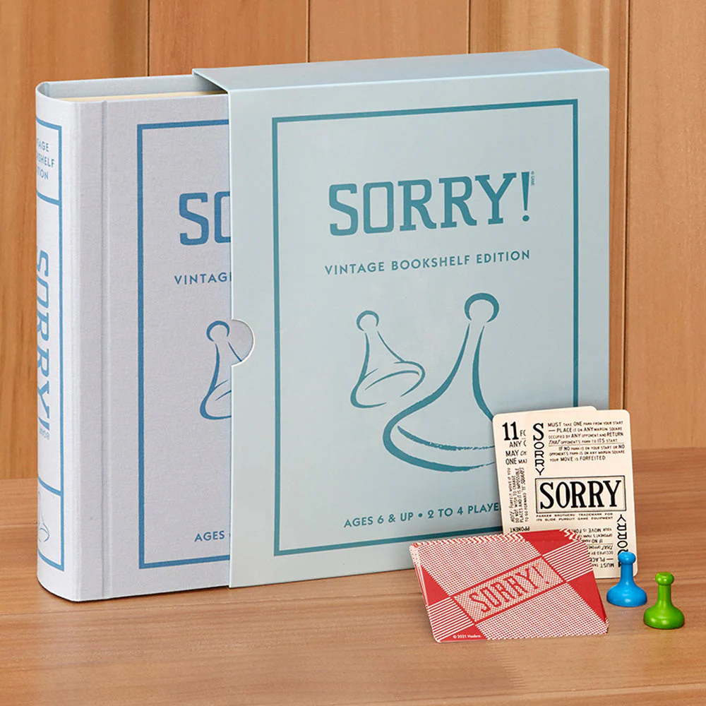 Sorry! Vintage Bookshelf Edition