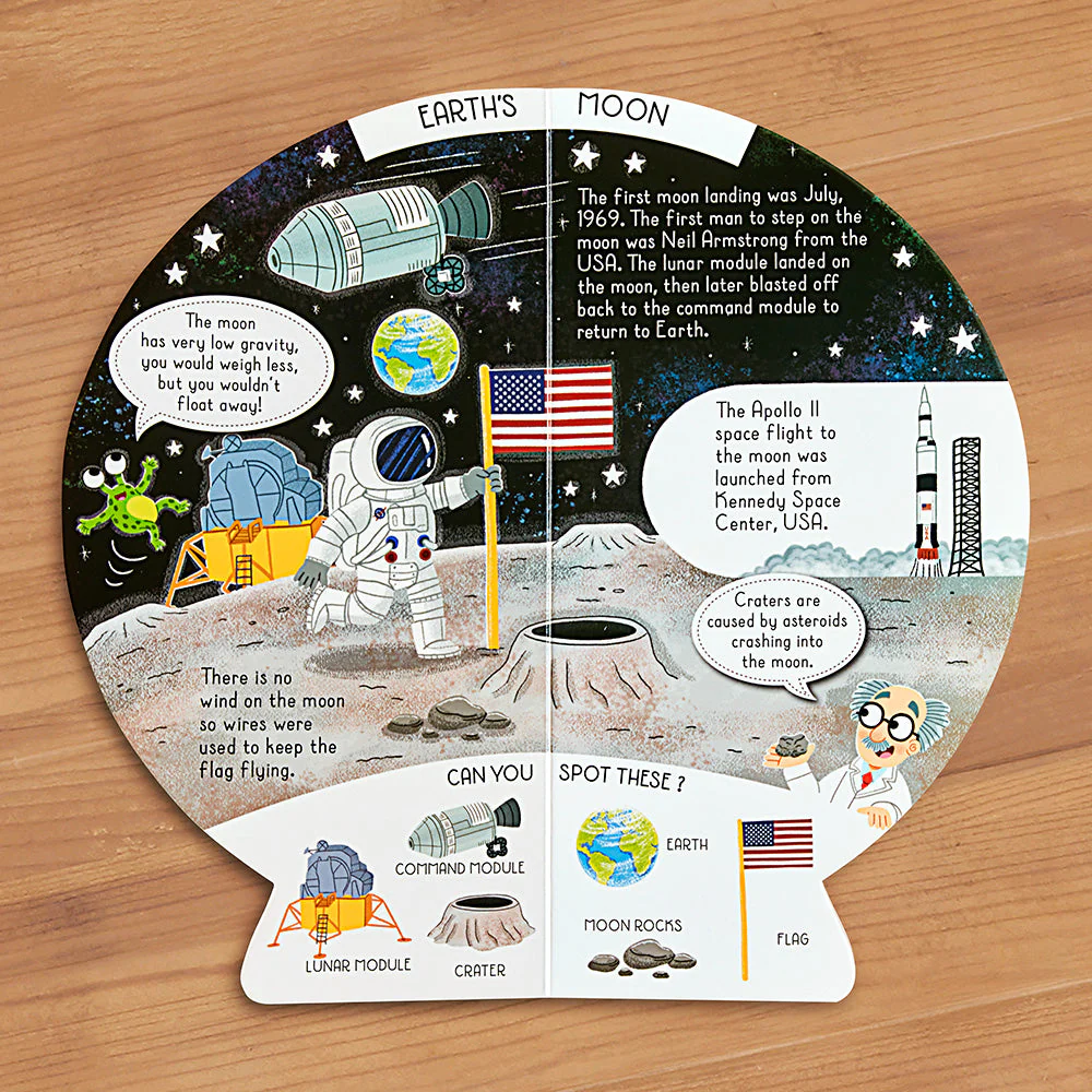 "Space: Explore Our Solar System" Board Book - Image 2