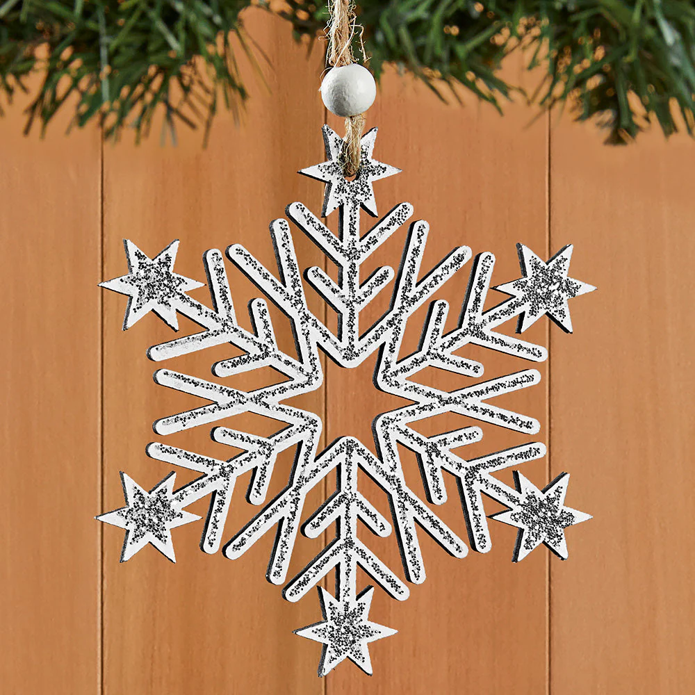 Sparkle Snowflake Ornaments - Image 3