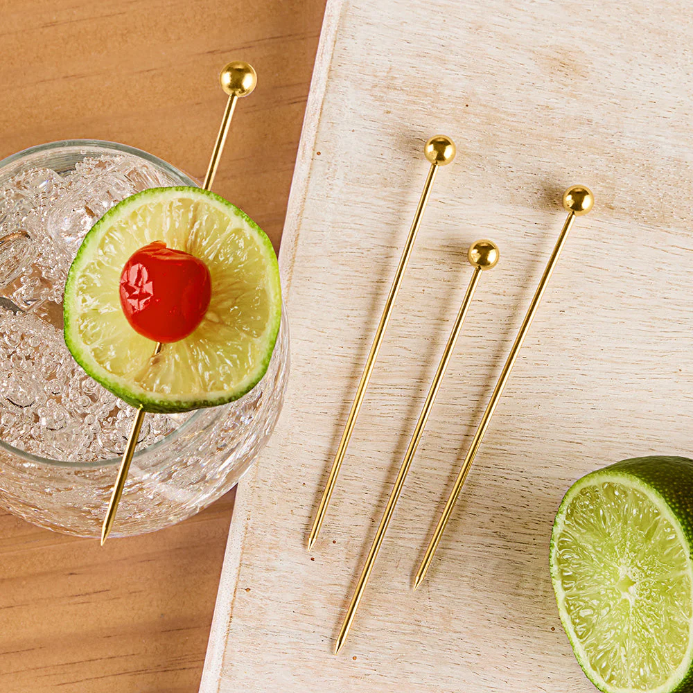 Stainless Steel Cocktail Picks, Set of 12 - Image 2