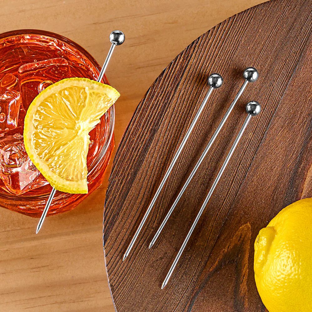 Stainless Steel Cocktail Picks, Set of 12 - Image 3