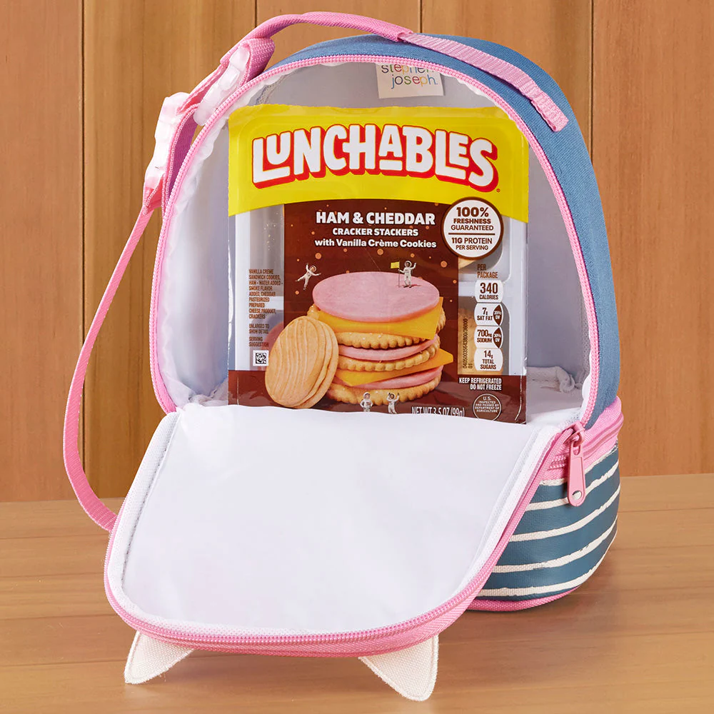 Stephen Joseph Lunch Pals Lunch Box, Cat - Image 2