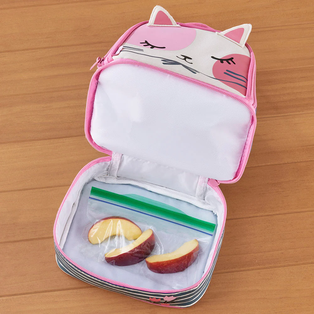 Stephen Joseph Lunch Pals Lunch Box, Cat - Image 3