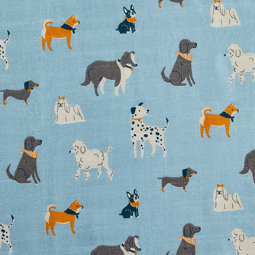 Stephen Joseph Muslin Swaddle Blanket, Dog - Image 2