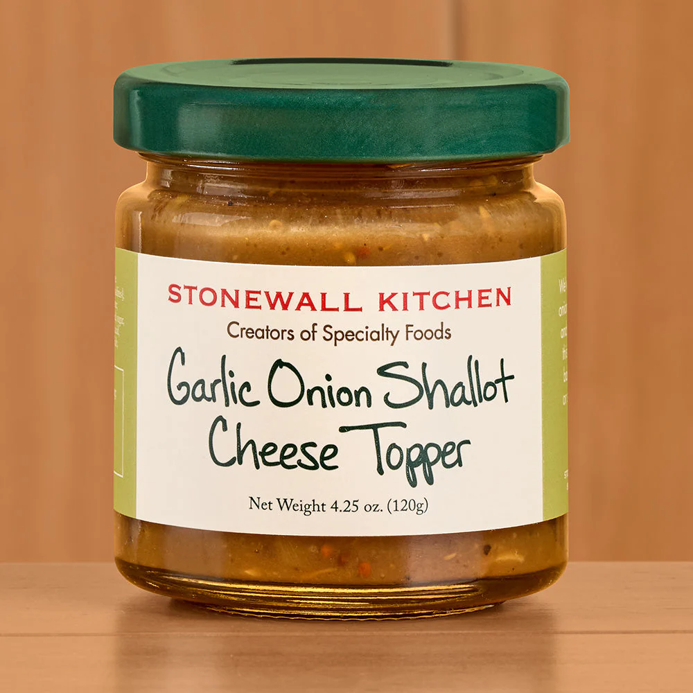 Stonewall Kitchen Garlic Onion Shallot Cheese Topper Spread