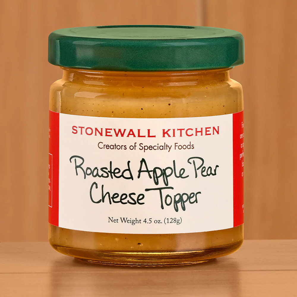 Stonewall Kitchen Roasted Apple Pear Cheese Topper Spread