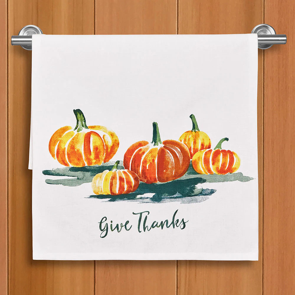 Stonewall Kitchen Tea Towel, Give Thanks