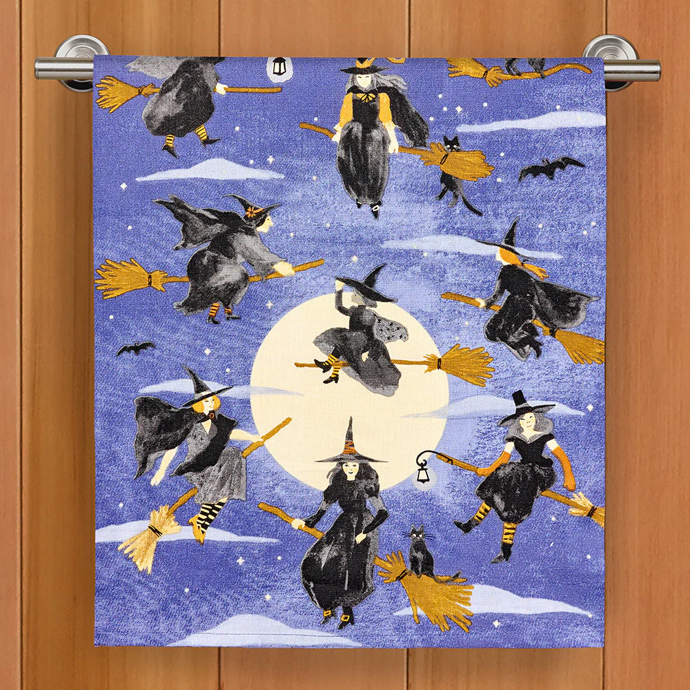 Stonewall Kitchen Tea Towel, Witch’s Night Out