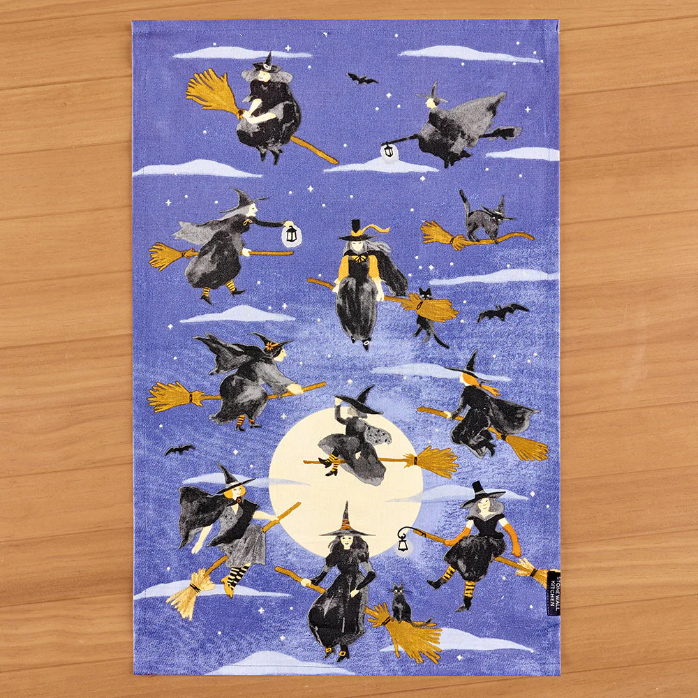 Stonewall Kitchen Tea Towel, Witch’s Night Out - Image 2