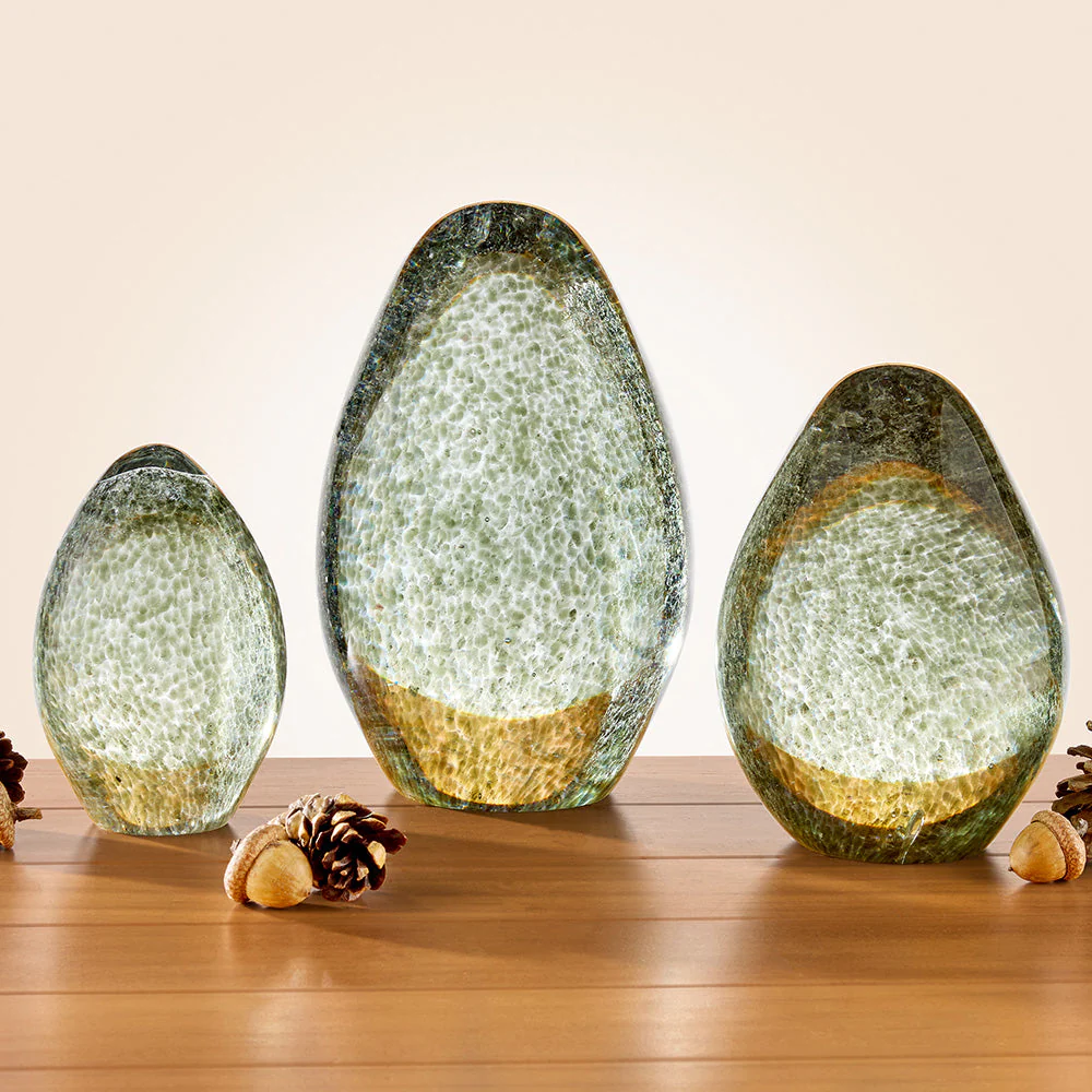 Sutton Speckled Glass Egg - Image 2