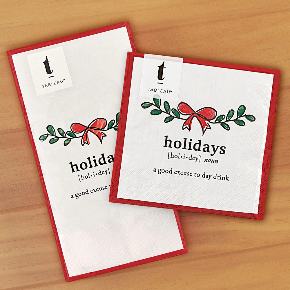 Tableau Paper Napkins, Holidays - Image 3