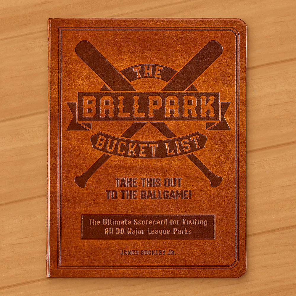 "The Ballpark Bucket List" Guidebook and Journal by James Buckley Jr.