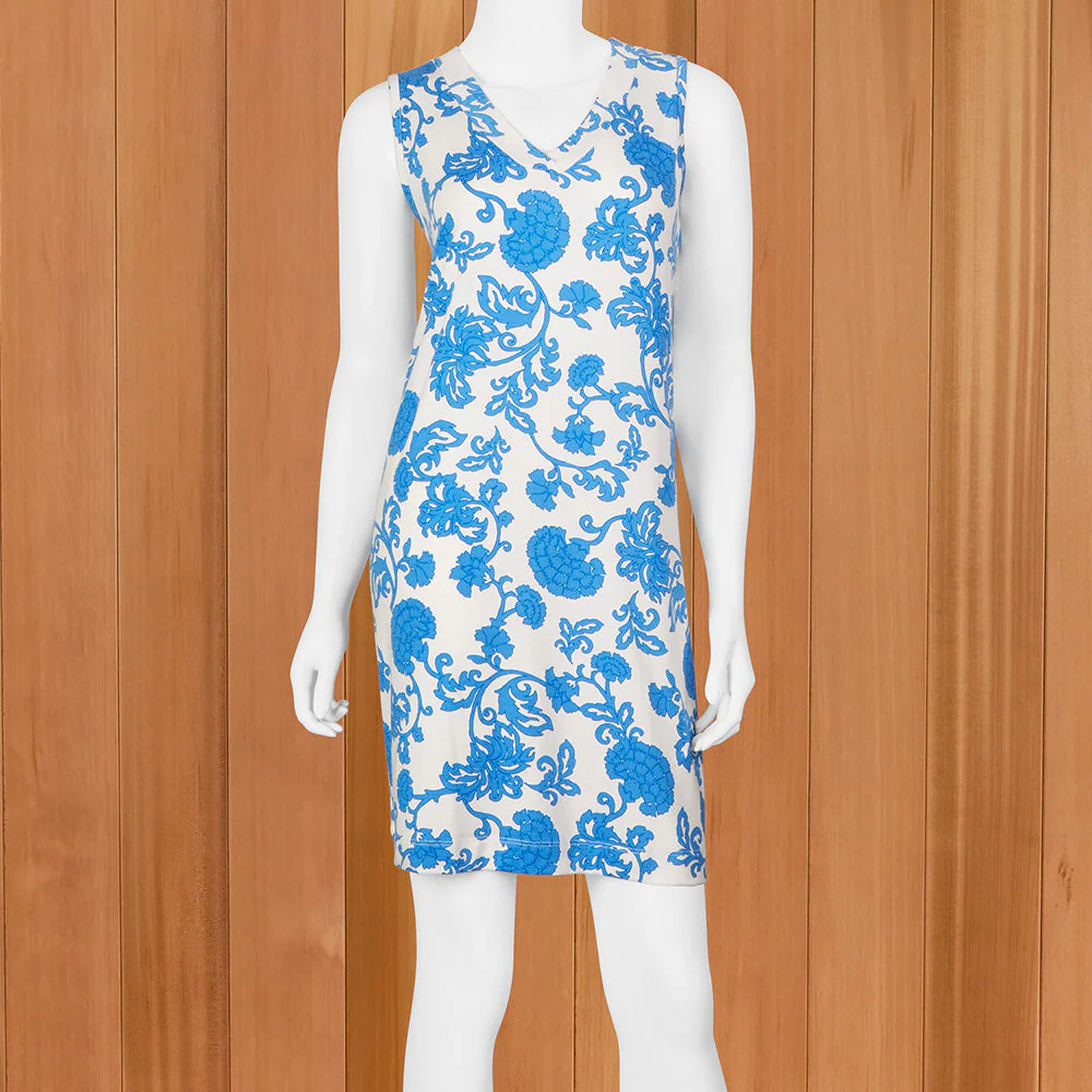 The Cat's Pajamas Women's Pima Knit Nightgown, Chrysantheme - Image 2