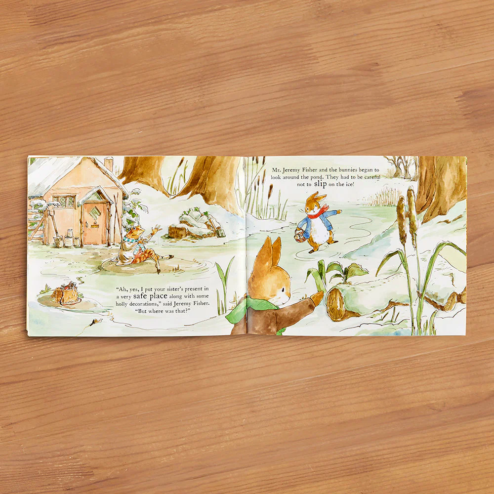 "The Christmas Present Hunt" Children's Lift-the-Flap Book by Beatrix Potter - Image 2