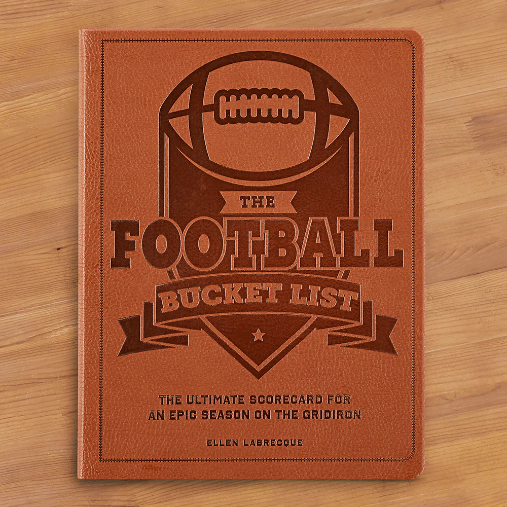 "The Football Bucket List" Guidebook and Journal by Ellen Labrecque