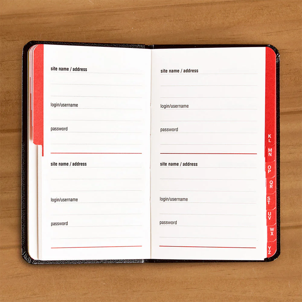 The Pocket Internet Address & Password Logbook - Image 2