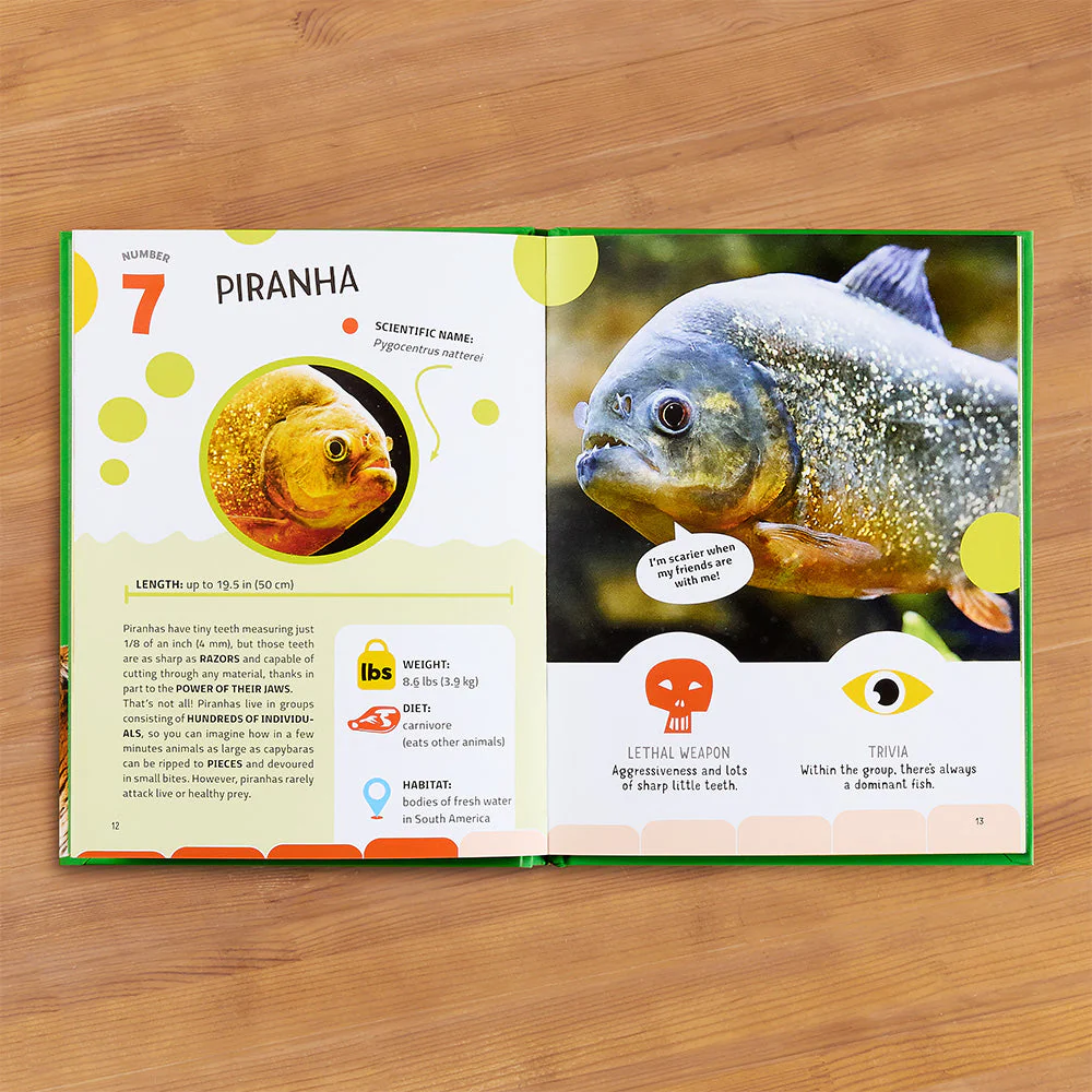 "The Top Ten: Most Lethal Animals" Children's Book by Cristina Banfi - Image 2