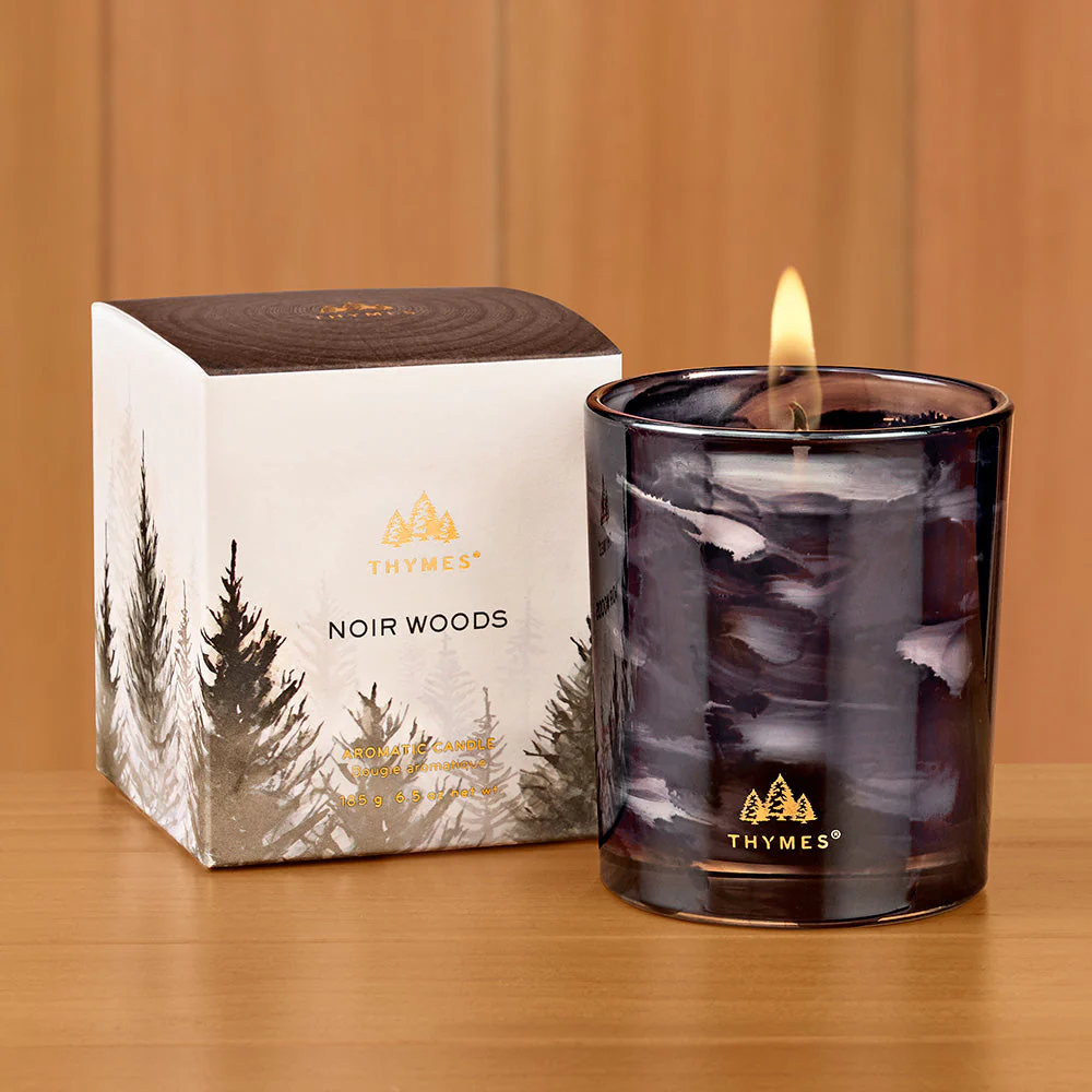Thymes Noir Woods Poured Candle - Image 2