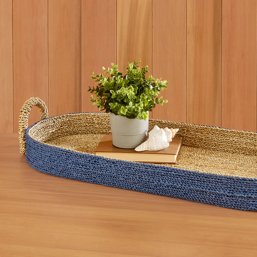 Tiana Seagrass Basket Tray - Image 4