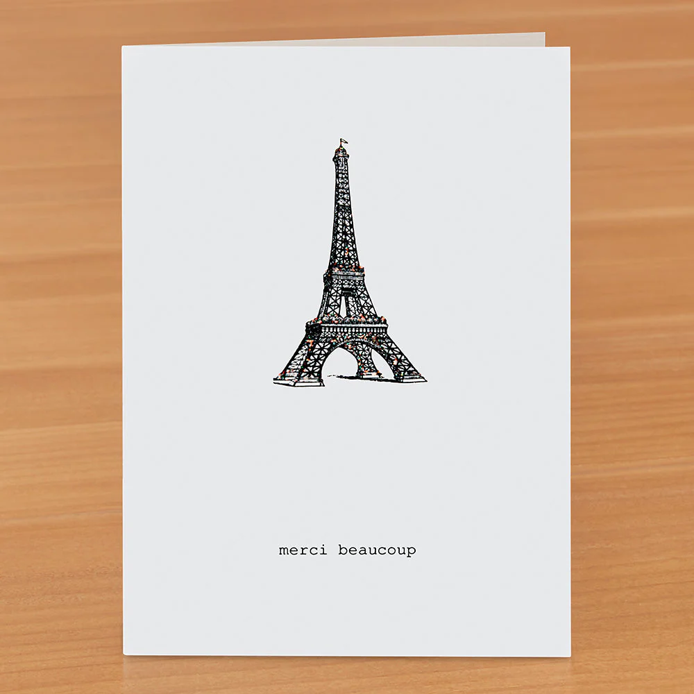 TokyoMilk Thank You Card, Merci Beaucoup