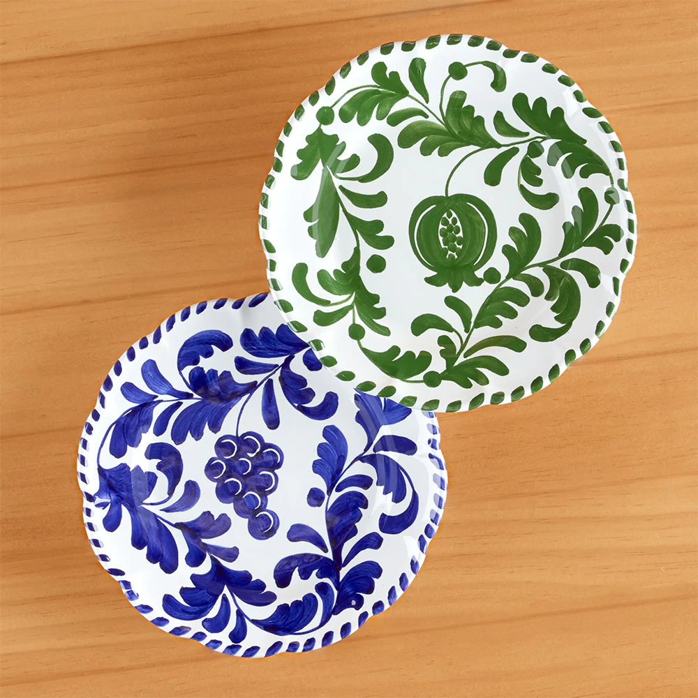 Vietri Arezzo Stoneware Salad Plate - Image 3