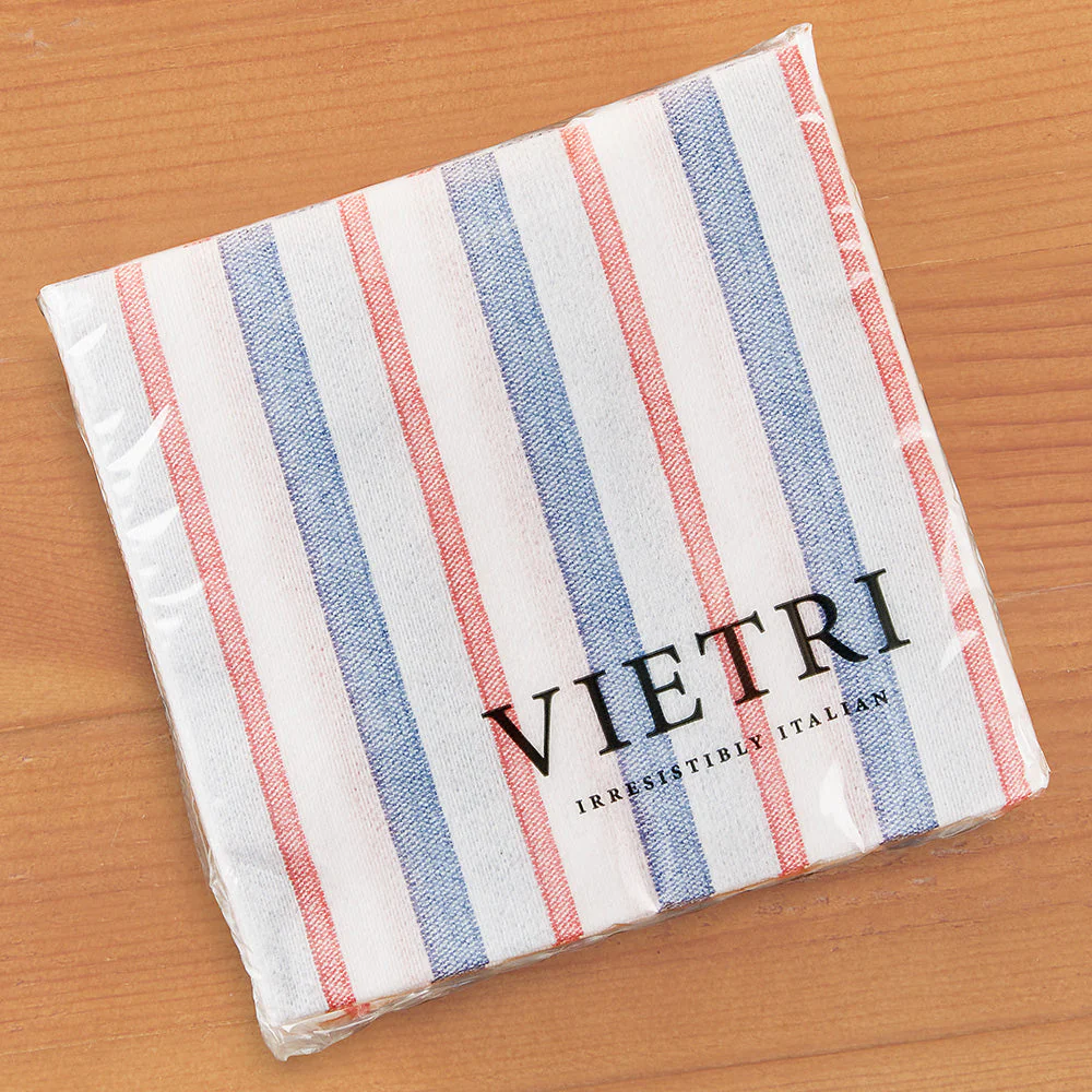 Vietri Papersoft Napkins, Americana Stripe - Image 2